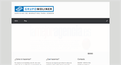 Desktop Screenshot of grupo-moliner.es